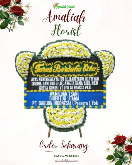 Papan Bunga Duka Venue Wedding Ciputat